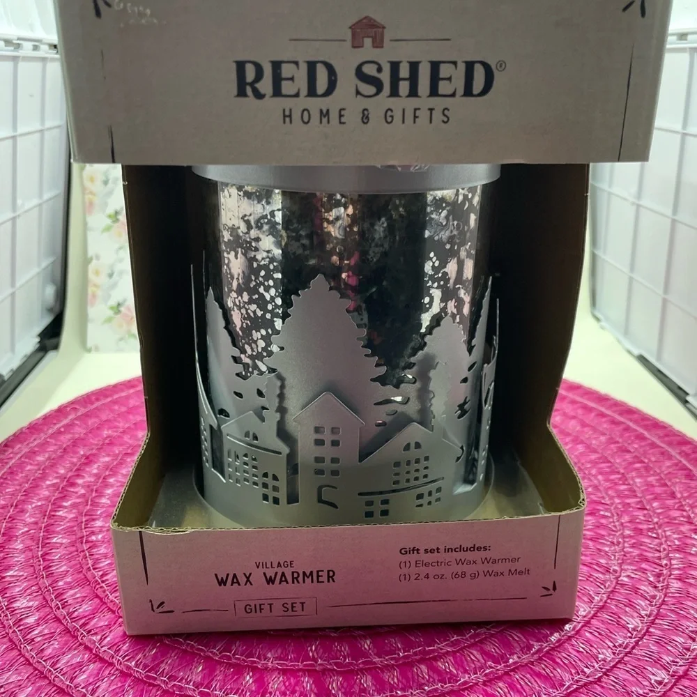 Silver Village Wax Warmer Gift Set